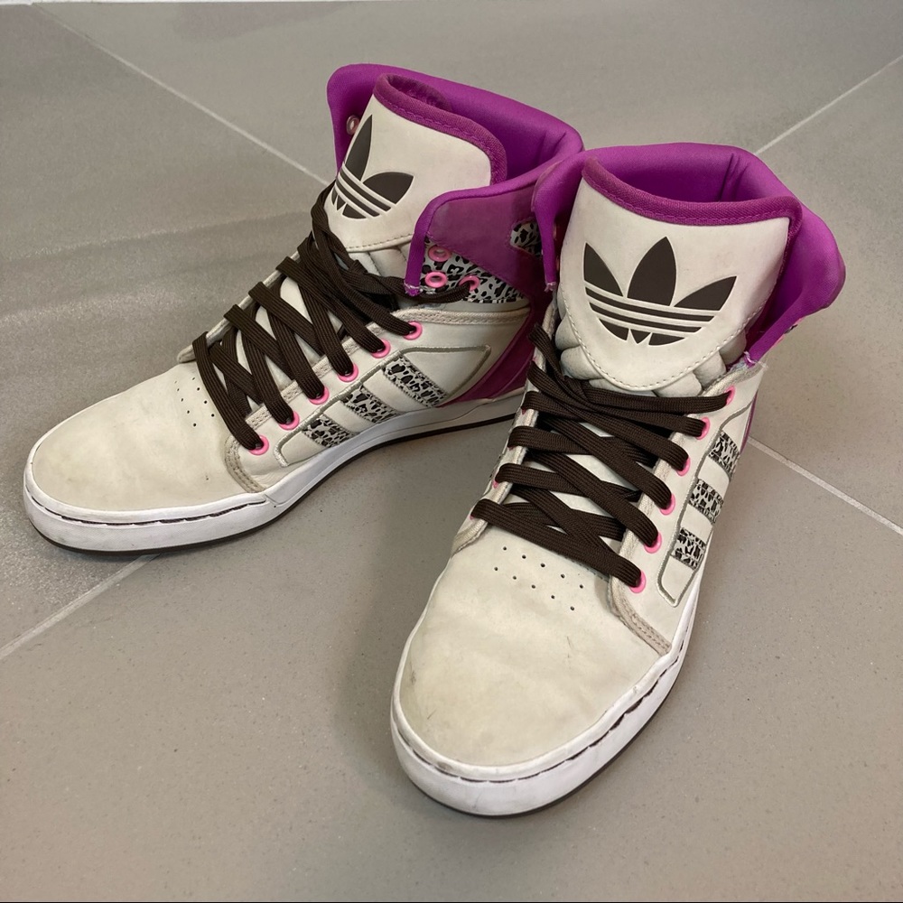 adidas High Top Athletic Sneakers Women’s Size 9